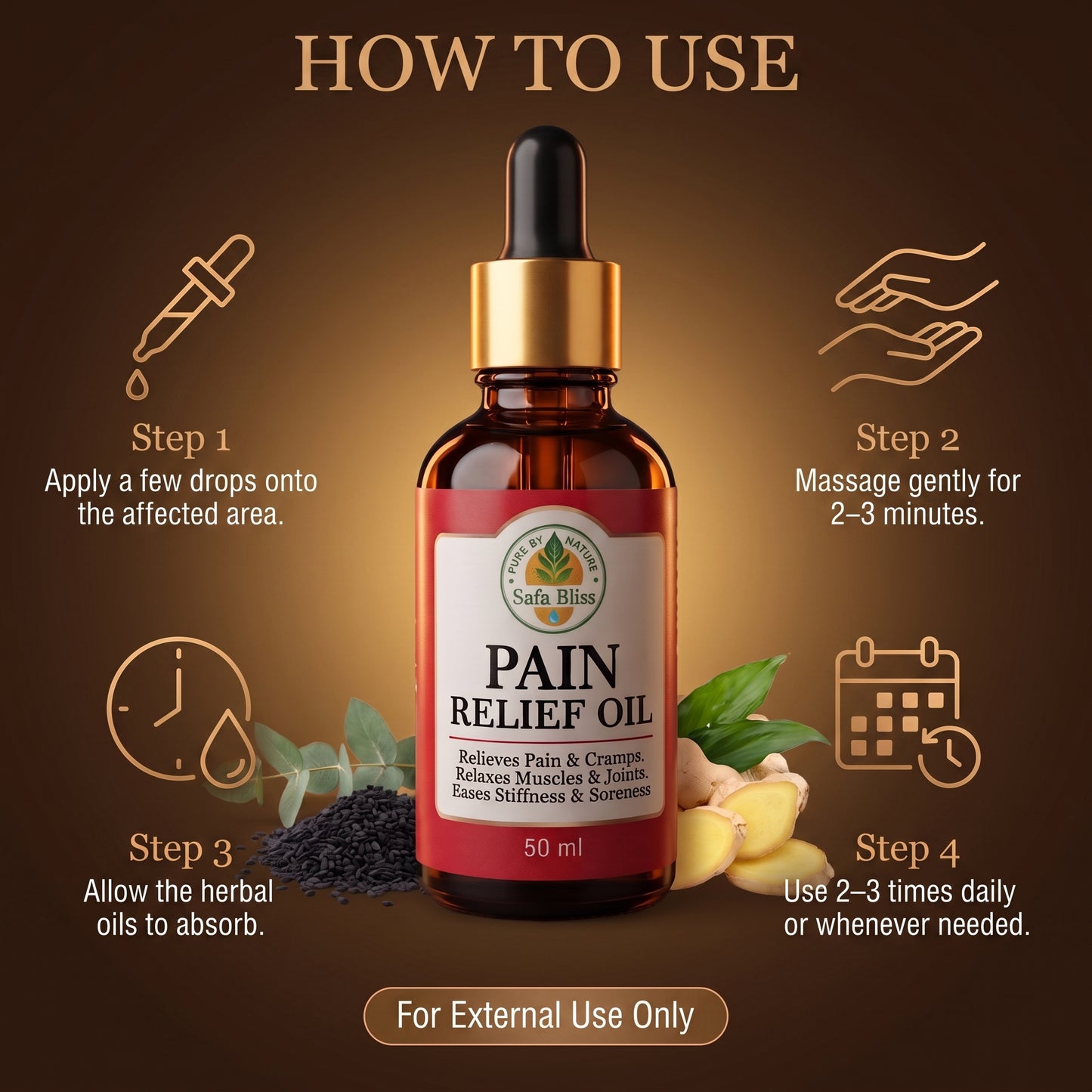 Pain Relief Oil