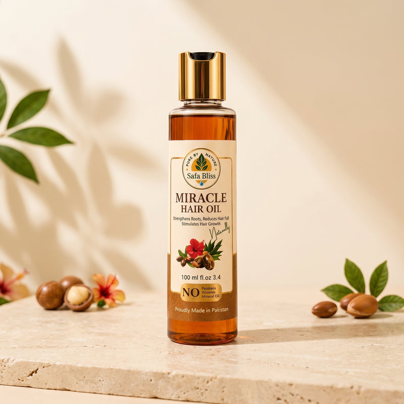 Miracle Hair Oil bottle