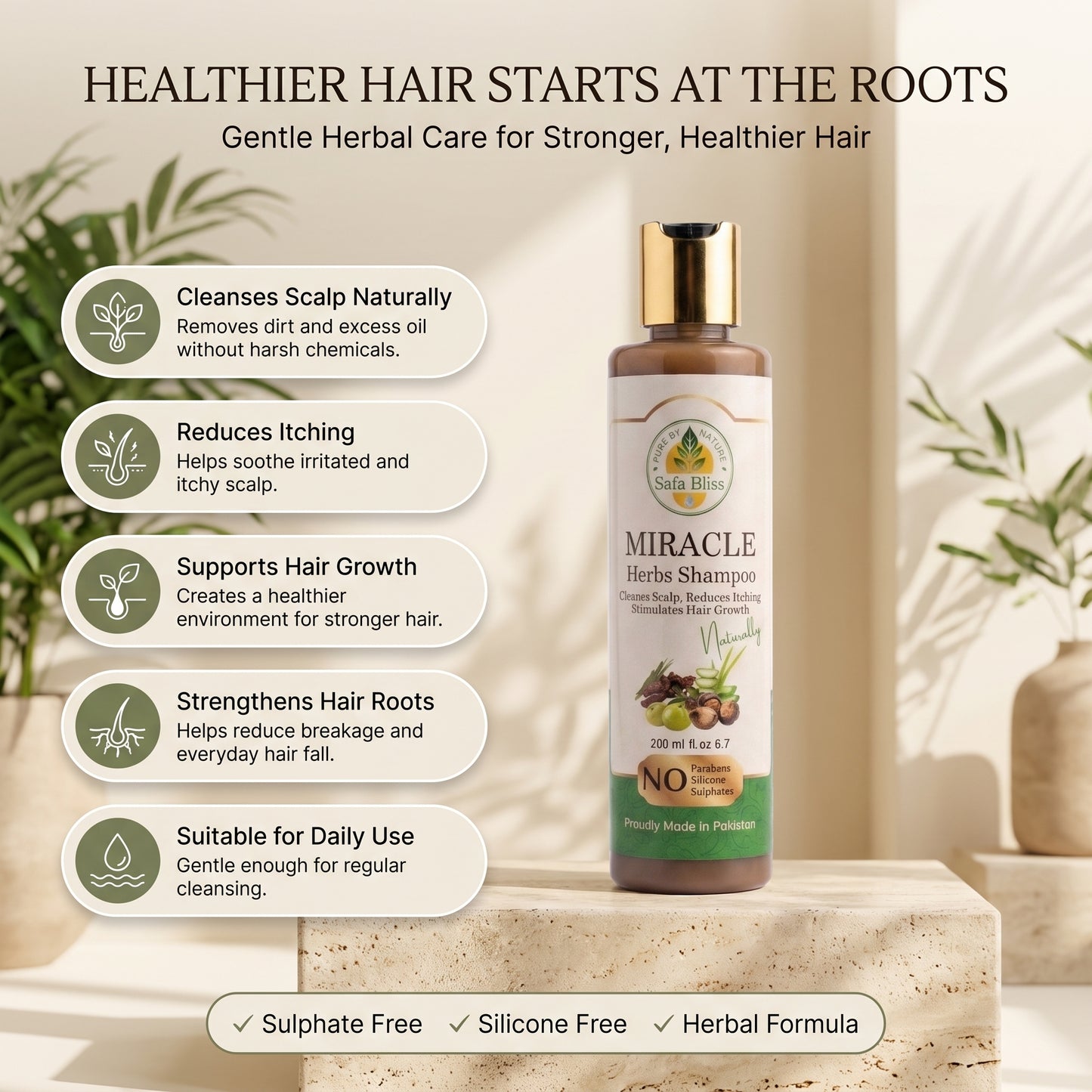 Miracle Herbs Shampoo