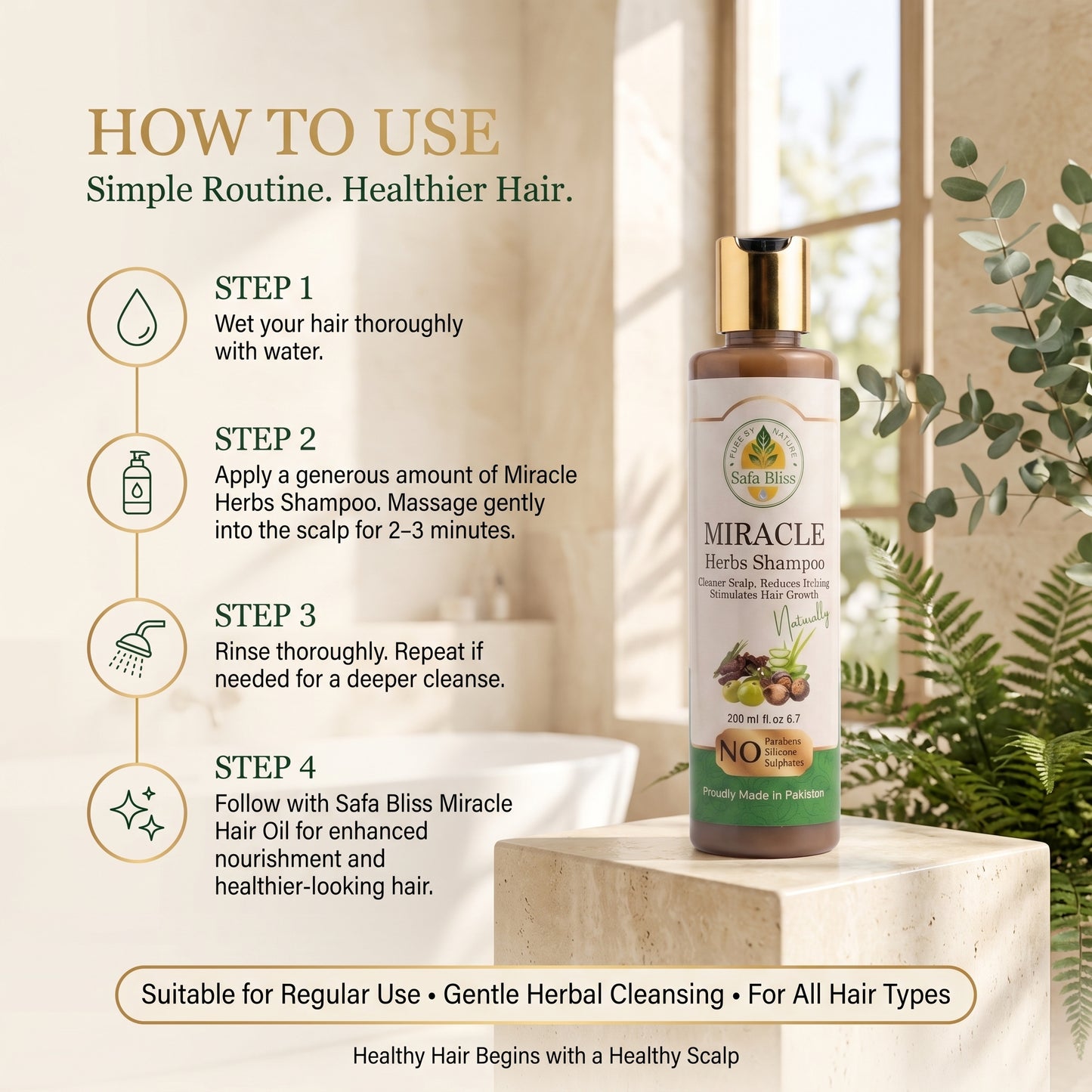 Miracle Herbs Shampoo